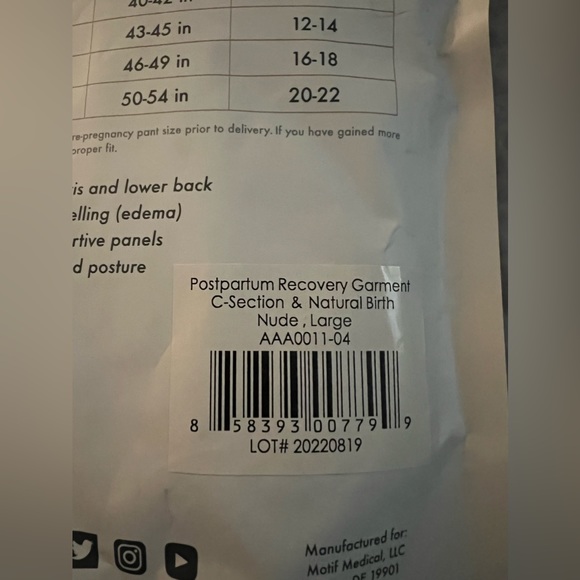 Postpartum recovery support in nude - Picture 13 of 16